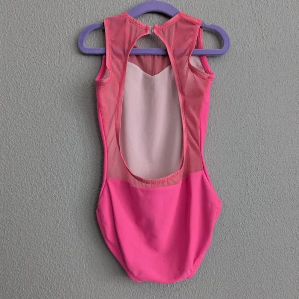 BP Designs Sunny Leotard – Coral – Youth Medium